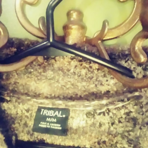 Womens M Tribal Long Sweater Vest - Picture 5 of 8